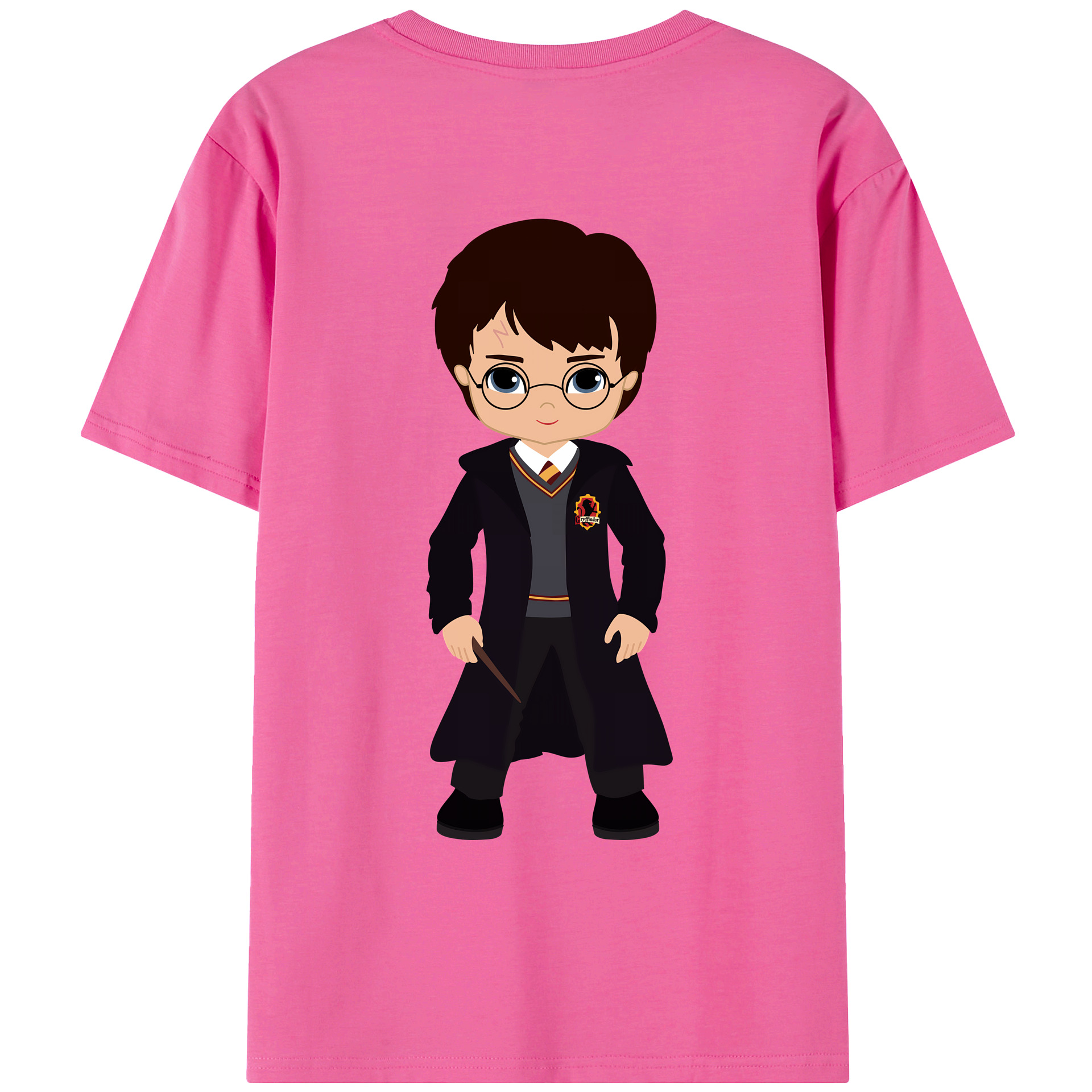 （画像用） Harry Potter ハリー・ポッターシリーズ レディース半袖Tシャツ(バックプリント)